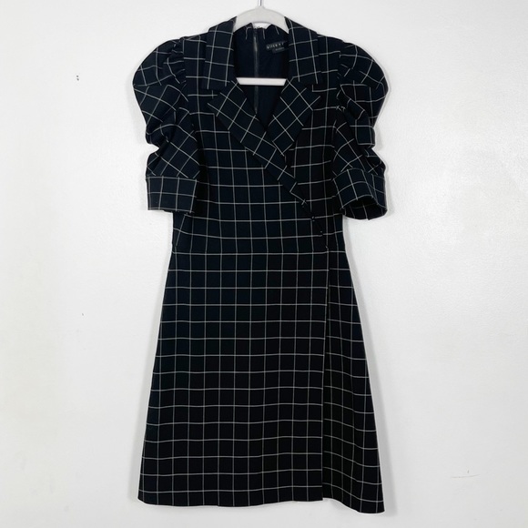 Alice + Olivia Classics Rhoda Checked Caddy Dress - Picture 2 of 10